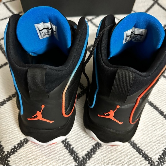 jordan pro strong black orange blue 12 - Picture 6 of 13
